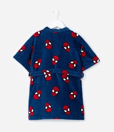 Bata de Baño Infantil Estampa Hombre-Araña - Talle único 2