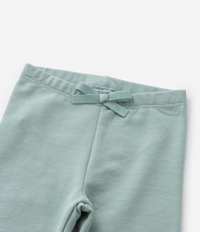 Pantalón Legging Infantil Calentita con Moña - Talle 0 a 18 meses 4