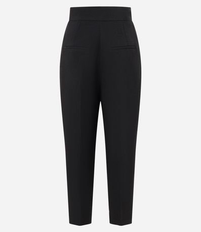 Pantalón Zanahoria en Sastre Cintura Alta con Pliegues 2