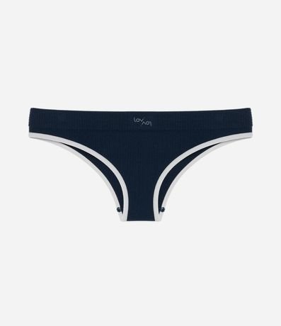 Bombacha Bikini Seamless con Acabado Contrastante 5