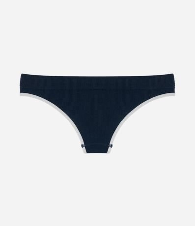 Bombacha Bikini Seamless con Acabado Contrastante 6