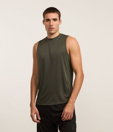 Musculosa Deportiva Basica con Protección UV