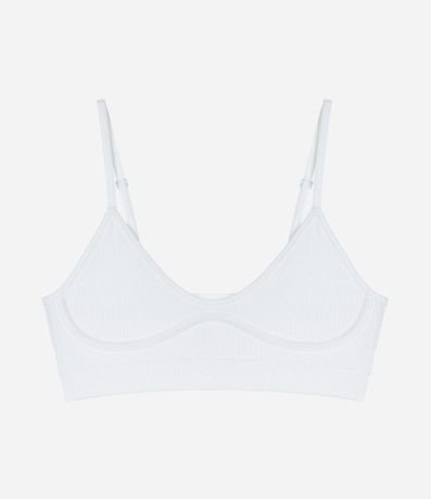 Soutien Sport Seamless con Detalles Contrastantes y Textura 5