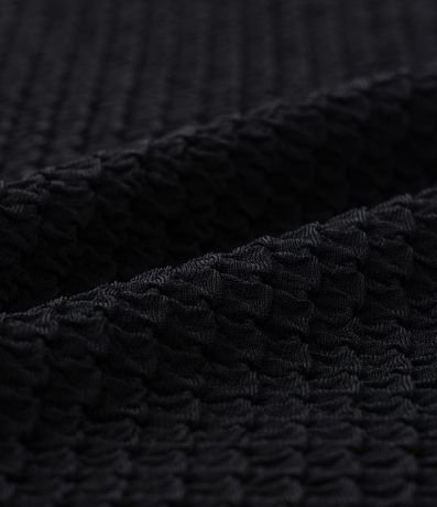 Blusa Musculosa con Cuello Alto y Textura Curve & Plus Size 6