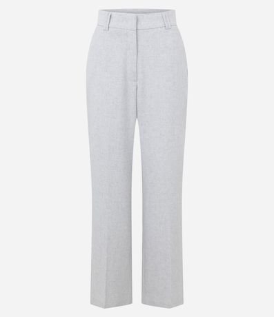 Pantalón Wide Leg Sastrería en Crepé con Bolsillos 5