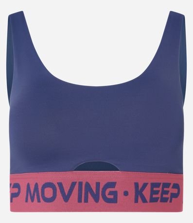 Top Deportivo en Microfibra con Copa Desmontable y Elástico Keep Moving 5