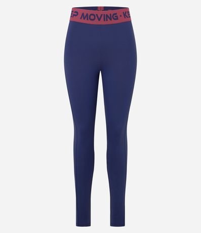 Pantalón Legging Deportiva en Microfibra con Cintura Elástica Keep Mooving 6