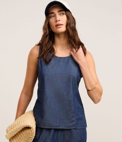 Musculosa Regular en Jeans