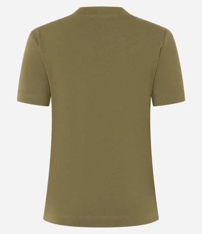 Blusa en Rib con Cuello Redondo 7