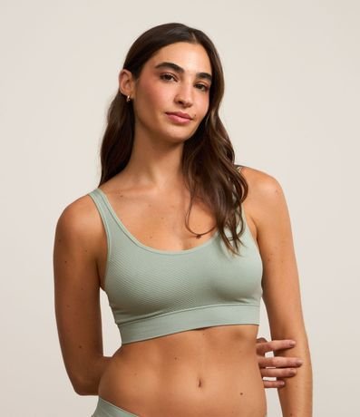 Soutien Top en Poliamida Texturizada Seamless