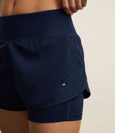 Bermuda Runner Deportiva en Microfibra con Cintura Elástica 4