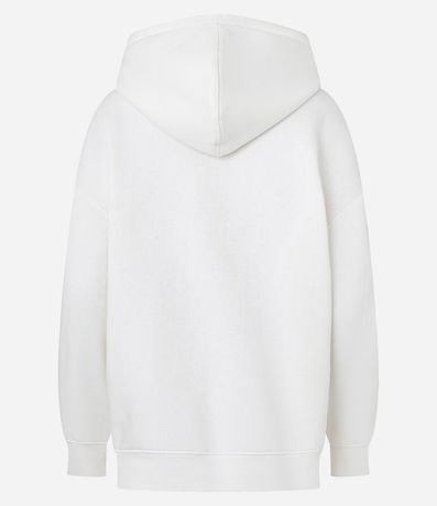 Saco Cerrado Overtop en Algodón con Estampa Lettering Seattle 7