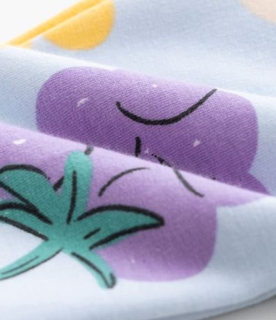 Pantalón Legging Infantil Calientita con Estampa Flores - Talle 1 a 6 años 3