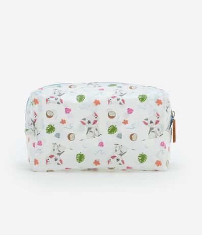Neceser Rectangular Mediana con Estampa de Pua Puerco 3