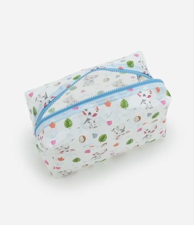 Neceser Rectangular Mediana con Estampa de Pua Puerco 4