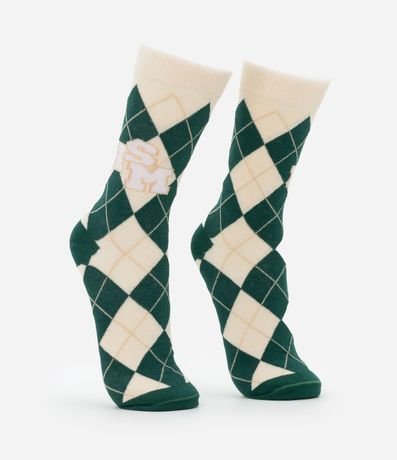 Media Caña Larga en Algodón con Estampa High School Musical 2