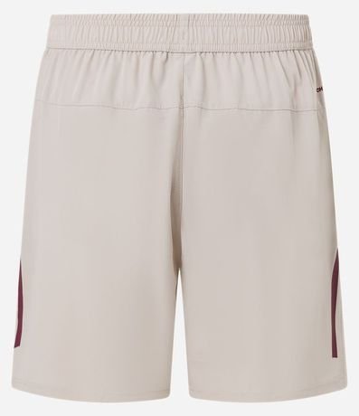 Bermuda Deportiva sin Estampado con Detalles de Colores 8