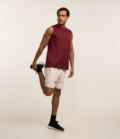 Bermuda Deportiva sin Estampado con Detalles de Colores 6