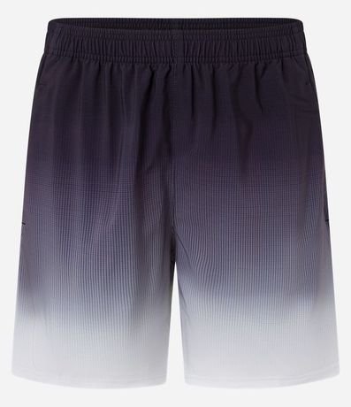 Bermuda Deportiva de Cuadros y Degrade en Barra 8