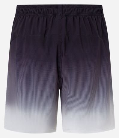 Bermuda Deportiva de Cuadros y Degrade en Barra 10