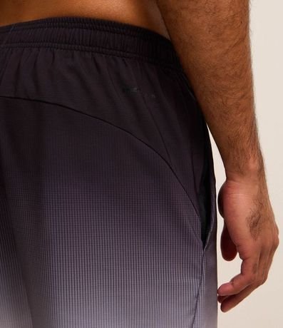 Bermuda Deportiva de Cuadros y Degrade en Barra 7