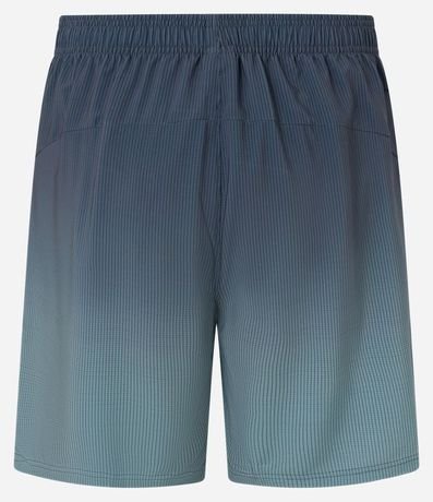 Bermuda Deportiva de Cuadros y Degrade en Barra 10