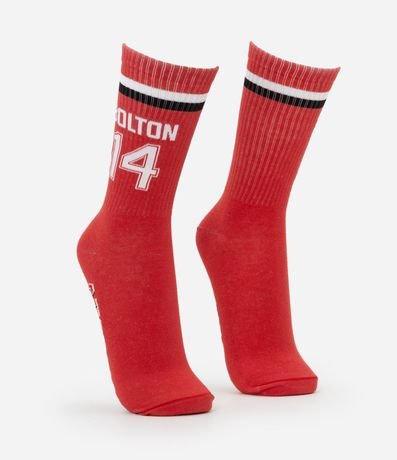 Media Caña Larga en Algodón con Estampa High School Musical 2