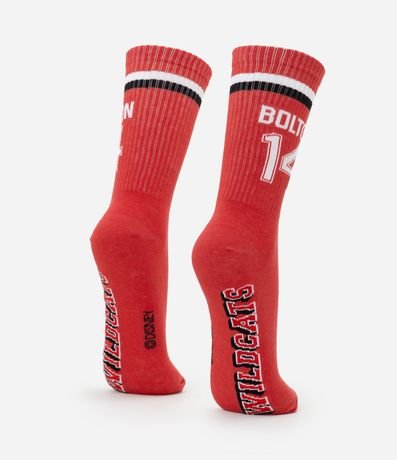 Media Caña Larga en Algodón con Estampa High School Musical 3