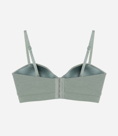 Soutien Sin Breteles con Copa en Poliamida Texturizada Seamless 7