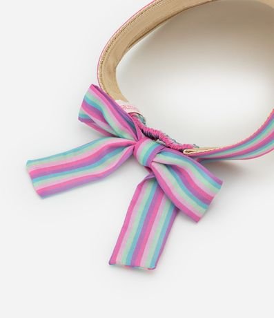 Visera Infantil de Paja con Amarre - Talle único 3