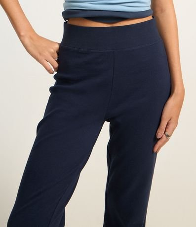 Pantalón Flare en Cotton Básica