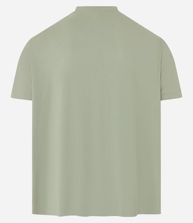 Remera Deportiva en Tecnologia Dry con Estampa Lettering Texturizada 10