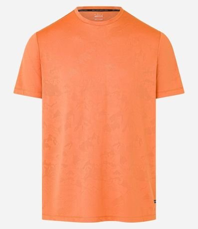 Remera Deportiva con Tecnologia Dry y Estampa Jacquard 7