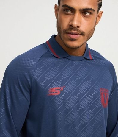 Camisa con Cuello Polo en Tecnologia Dry y Estampa Heatprint 4