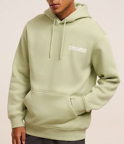 Saco Cerrado en Algodón con Felpa Estampa Localizada Cocoteros 4