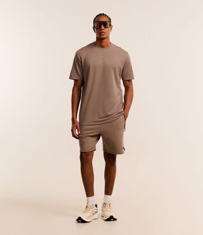 Bermuda Deportiva con Cintura Elástica y Cremallera en el Bolsillo 3