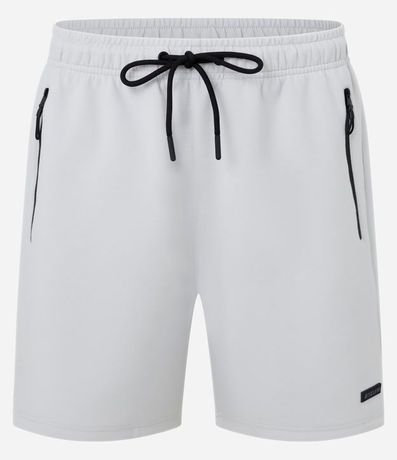 Bermuda Deportiva con Cintura Elástica y Cremallera en el Bolsillo 6