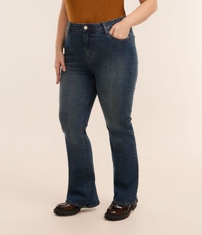 Pantalón Boot Cut Cintura Mediana Jeans Dirty Curve & Plus Size 2