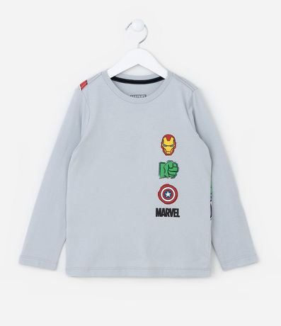 Remera Infantil con Estampa dos Avengers - Talle 2 a 8 años
