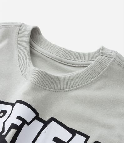 Remera Infantil con Estampa Garfield Skatista - Talle 5 a 14 años 4