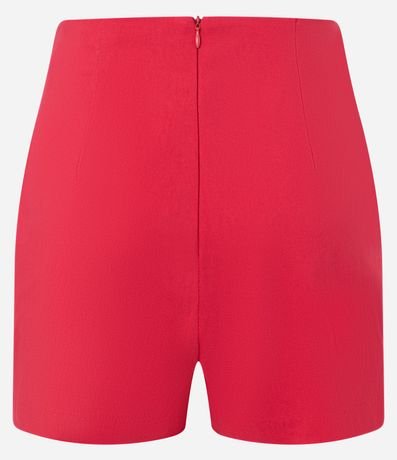 Short Pollera en Bengalina con Recorte Delantero 7