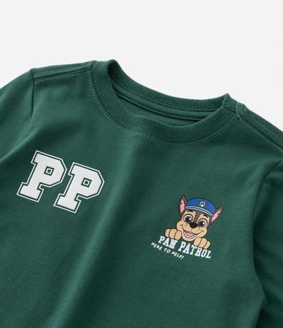 Remera Infantil con Estampa Chase Paw Patrol - Talle 2 a 6 años 4