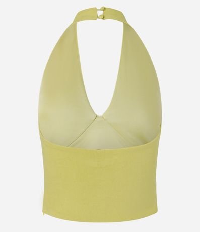 Blusa Corta en Bengalina Frente Única 7