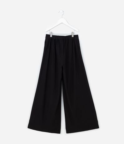 Pantalón Wide Leg Infantil en Sastrería con Pliegues - Talle 5 a 14 años 2