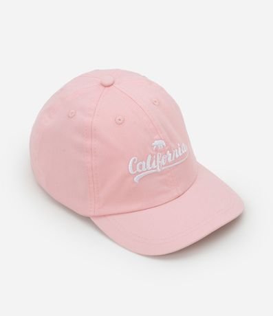 Gorra Infantil Ala Recta con Bordado California - Talle Ú
