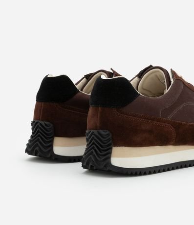 Championes Jogging en Material Sintético con Detalles Contrastantes 3