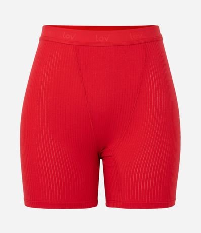 Bermuda Texturizada en Malla con Cintura Elástica 7