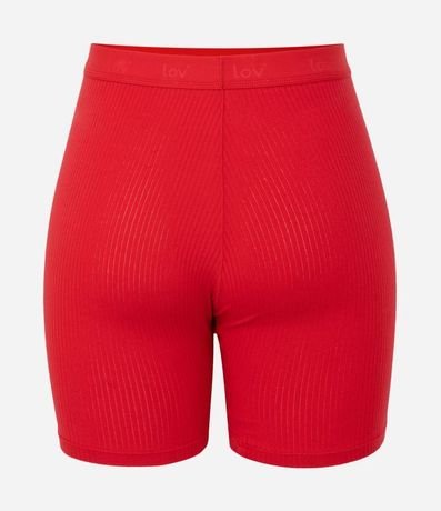 Bermuda Texturizada en Malla con Cintura Elástica 7