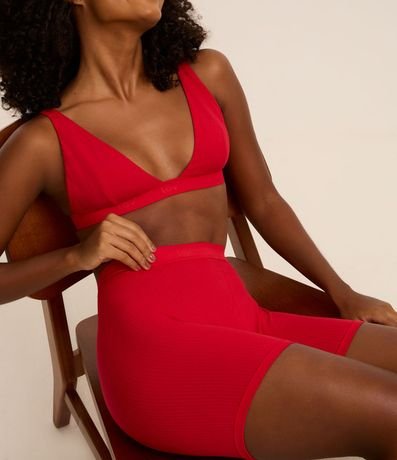 Bermuda Texturizada en Malla con Cintura Elástica 2