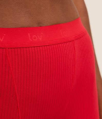 Bermuda Texturizada en Malla con Cintura Elástica 5